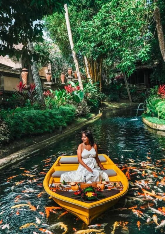 Bali: Swing, Koi Photo Boat, Monkey Forest, & Waterfall - Exploring the Best of Ubud in One Day