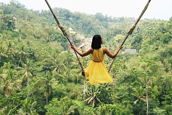 Bali Swing, Monkey Forest & Ubud Waterfalls Tour - Key Points