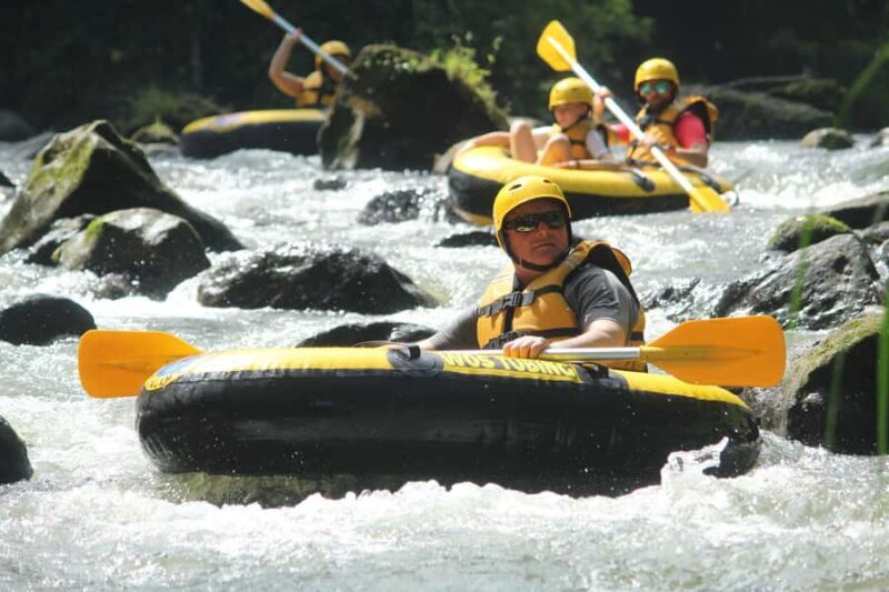 Bali: Ubud Wos River Tubing Adventure with Lunch - Key Points