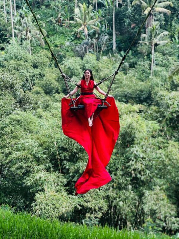 Bali: Ubud Zipline, Goa Raja Waterfall and swing adventure - Discovering Bali’s Natural Attractions and Adrenaline Rushes in One Day