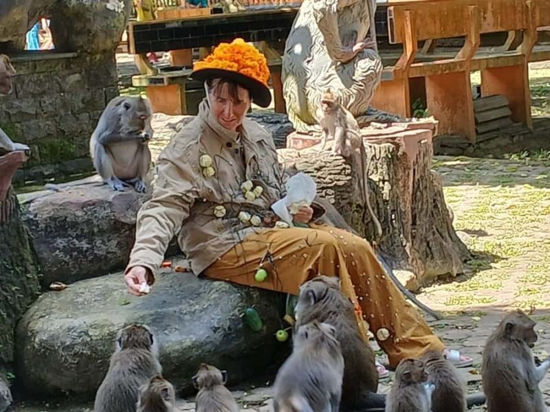Bali: UNIQUE ACTIVITY OF FEEDING MONKEYS - The Experience Provider: Wie Bali Tour