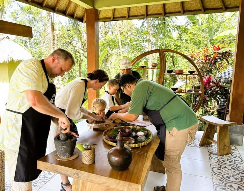 Bali Village Sunset Experience  Jamu, Local Sweets & Dinner - A True Taste of Bali’s Countryside