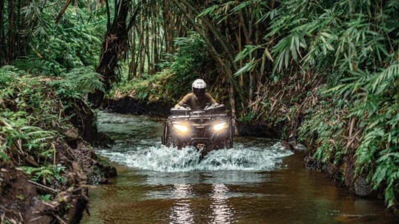 Bali: Waterfall Gorilla Cave ATV & Ubud Rafting Trip & Lunch - Practical Tips for a Smooth Experience