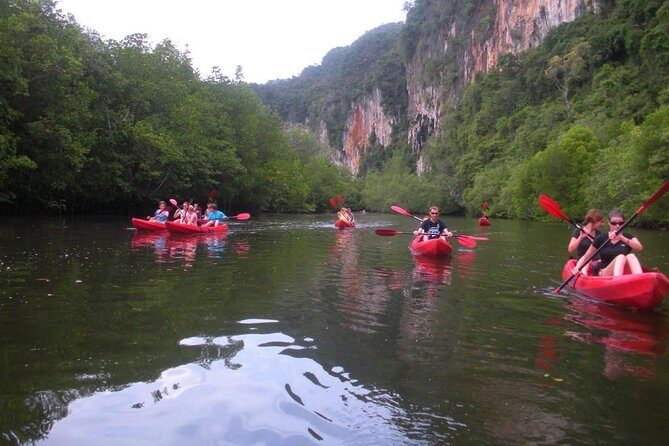 Ban Bor Thor Kayaking Full-Day Tour from Krabi including Lunch - FAQs