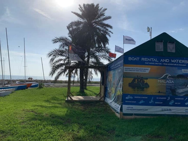 Banana boat in Malaga city, Playa del Palo - The Equipment and Safety Measures