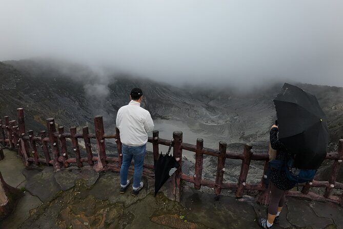 Bandung Volcano Sightseeing and Hot Spring Private Tour - Key Points
