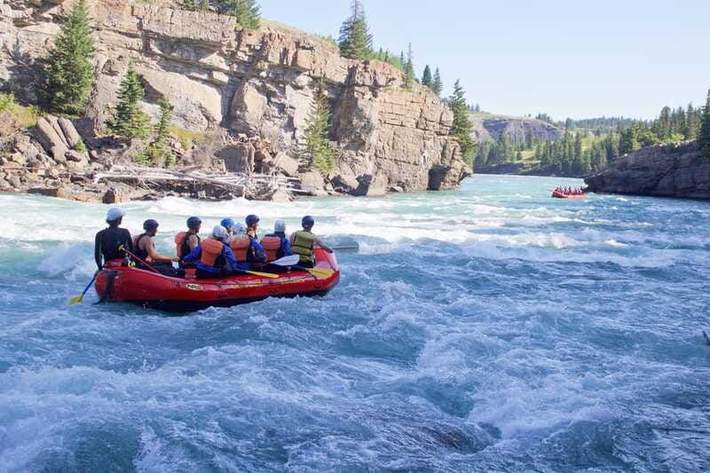 banff-horseshoe-canyon-whitewater-rafting-tour