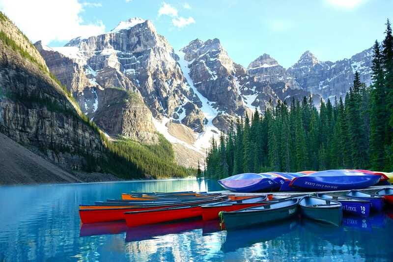 banff-town-gondola-lake-louise-moraine-hot-springs