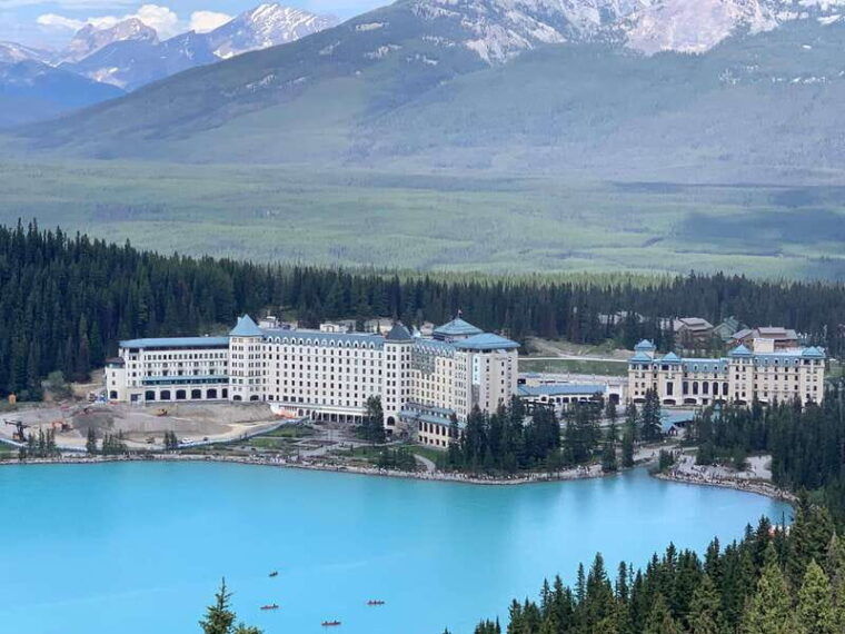banff-town-gondola-lake-louise-moraine-hot-springs