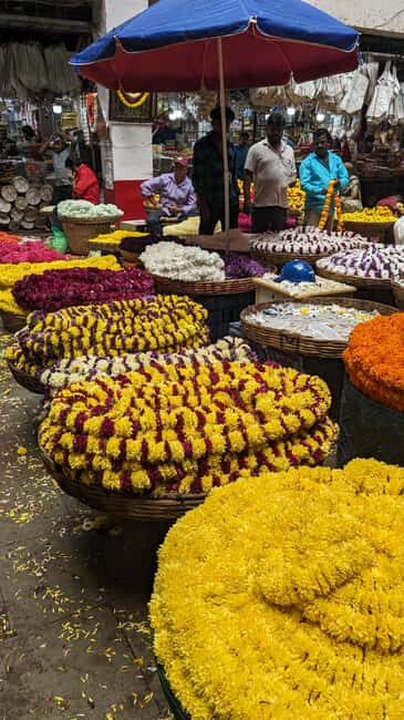 Bangalore Walking Tour KR Flower Market,Fort,Tippu palace - Authentic Insights from Previous Travelers
