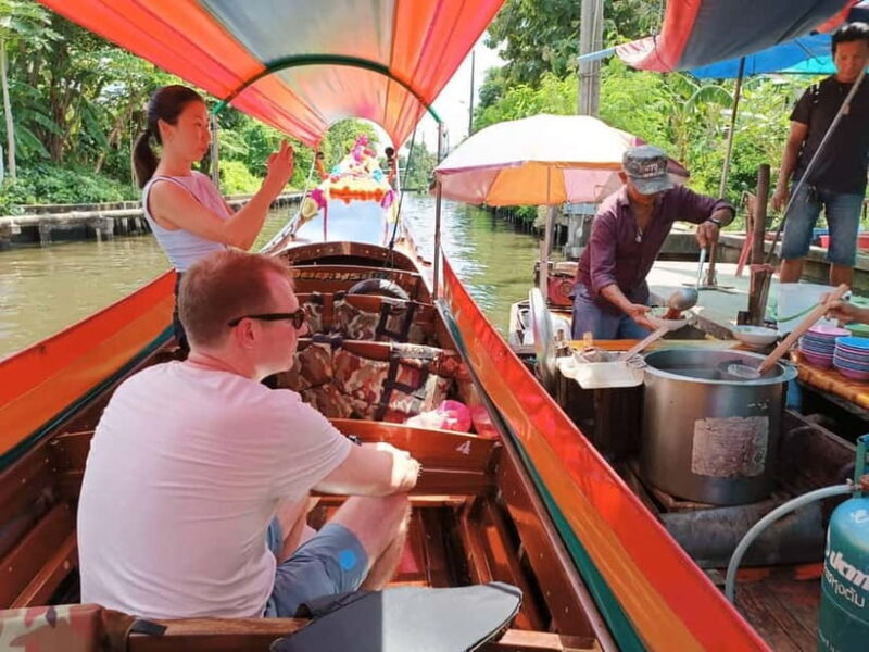 Bangkok: 2-hour Sunset Canal Tour by Boat with Food Tasting - The Sum Up