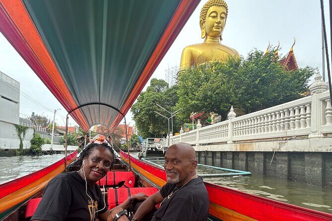 Bangkok: 2 Hours Longtail Boat Canal Tour and Wat Arun Temple - Key Points