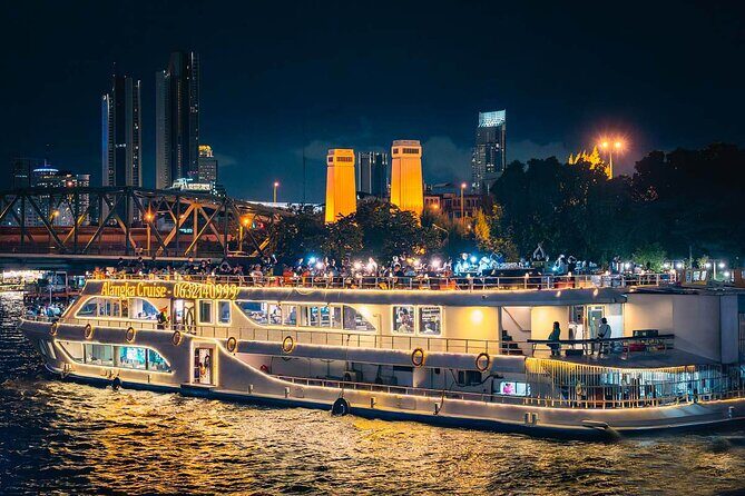 Bangkok Alangka Chao Phraya River Dinner Cruise From ICONSIAM - Key Points