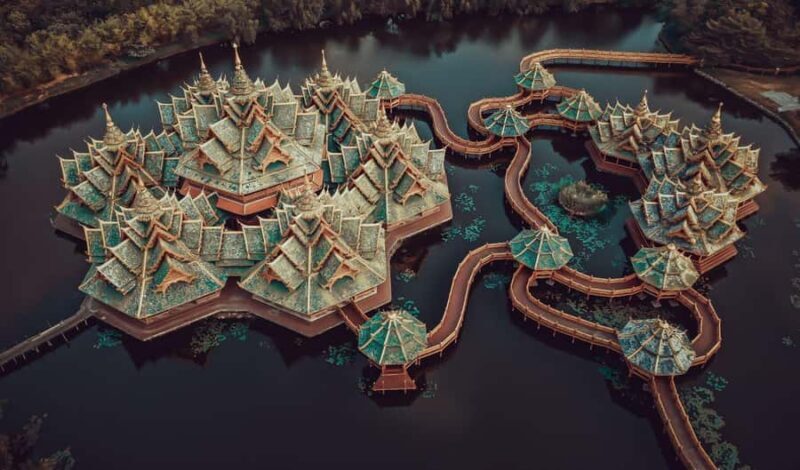 Bangkok: Ancient City & Erawan Museum Private Tour - Key Points