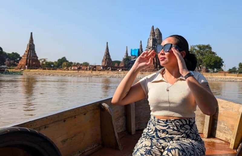 Bangkok: Ayutthaya Day Trip by Private Car with Boat Tour - Key Points