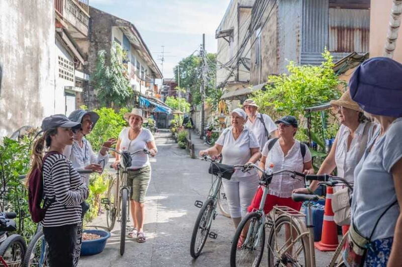 Bangkok: Bike, Boat & Food Tour in Thonburi - The Itinerary in Detail