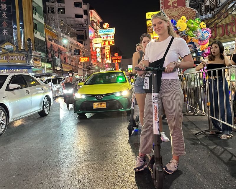 Bangkok By Night by Electric Scooter or Bike - Key Points
