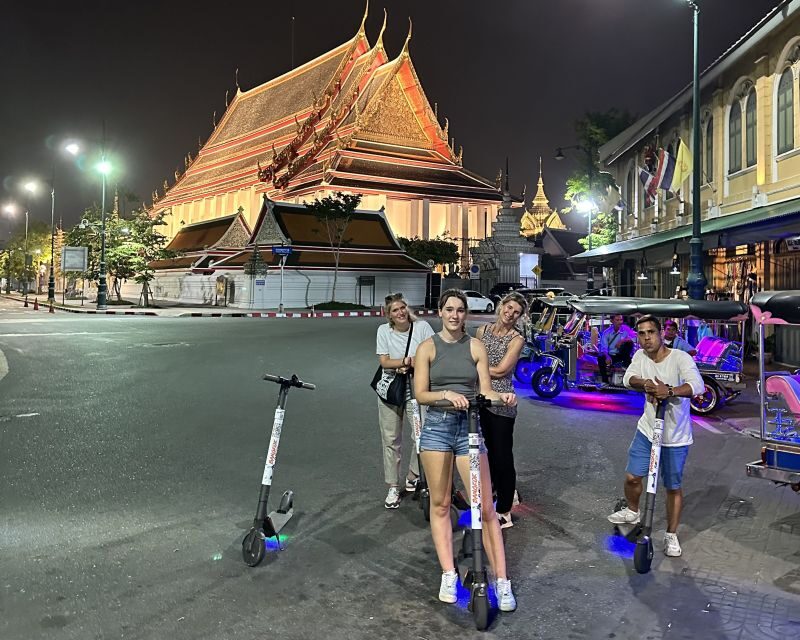 Bangkok By Night by Electric Scooter or Bike - Experience Quality and Guides