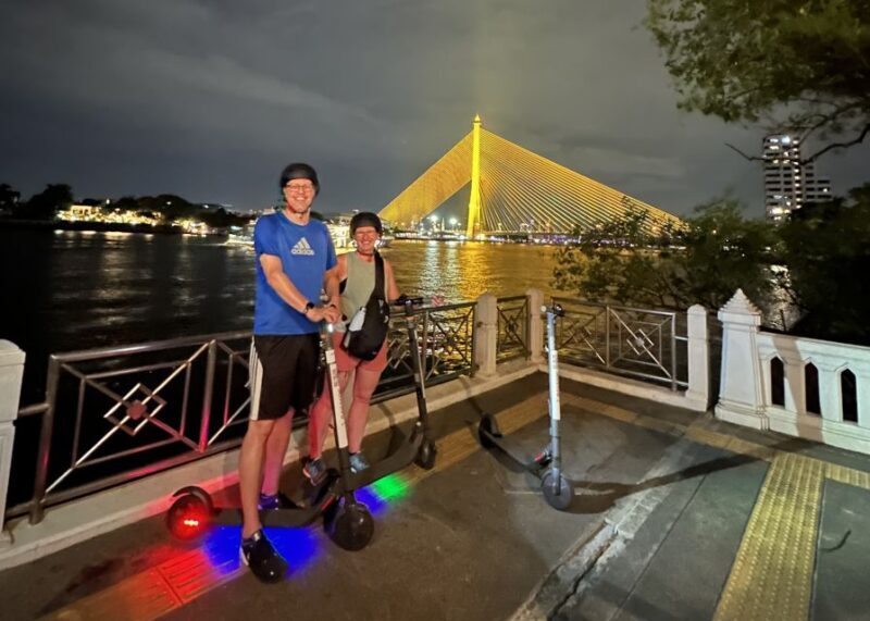 Bangkok By Night by Electric Scooter or Bike - Comfort, Safety, and Practical Tips