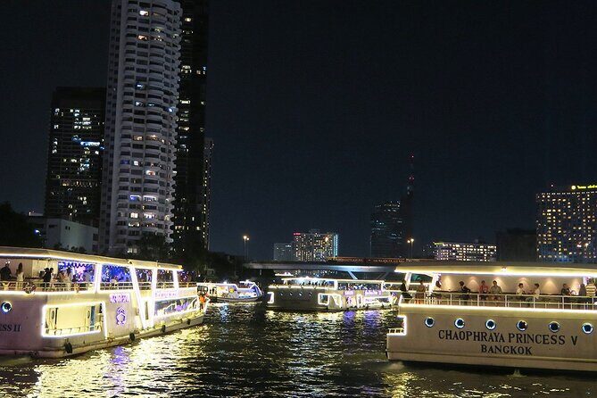 Bangkok Chao Phraya Princess Dinner Cruise Admission & Transfer - FAQs