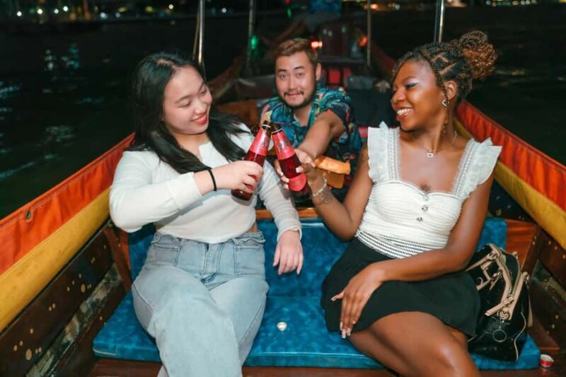 Bangkok: Chao Phraya River Night Cruise by Longtail Boat - Key Points