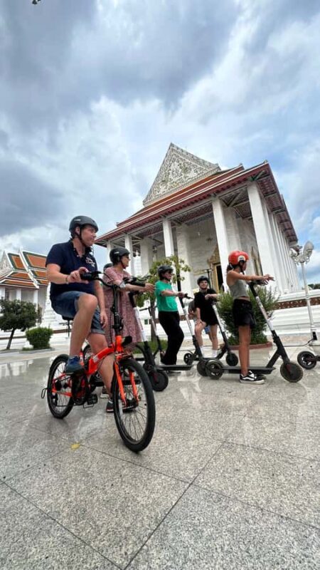 Bangkok : City Highlights E-Scooter & Bike Tour - Why This Tour Is a Good Choice