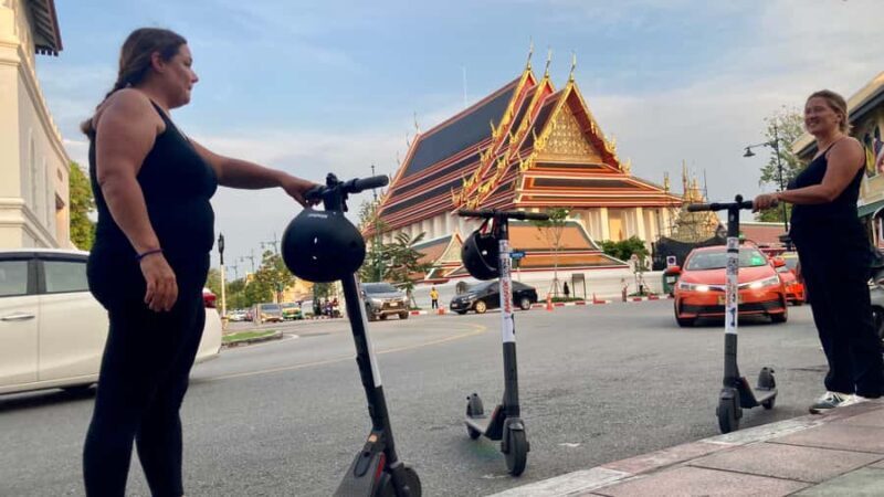 Bangkok : City Highlights E-Scooter & Bike Tour - Authentic Insights from Reviews