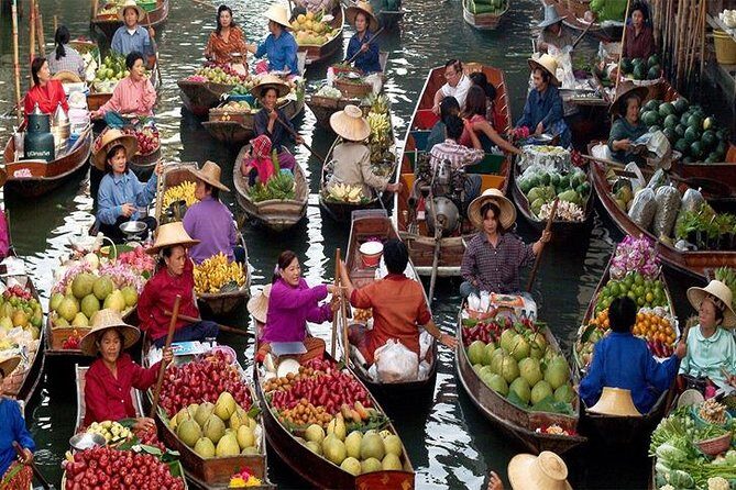 BANGKOK: Damnern Saduak Floating Market, Thai House - Exploring the Details of the Tour
