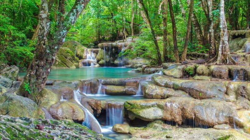 bangkok-elephants-world-erawan-waterfall-in-kanchanaburi