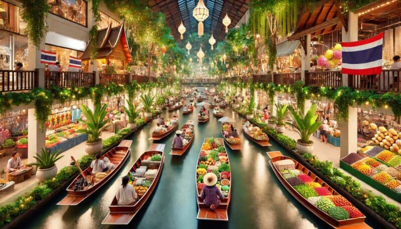 Bangkok Floating & Train Market, Elephant Camp Private Van - An In-Depth Look at the Itinerary