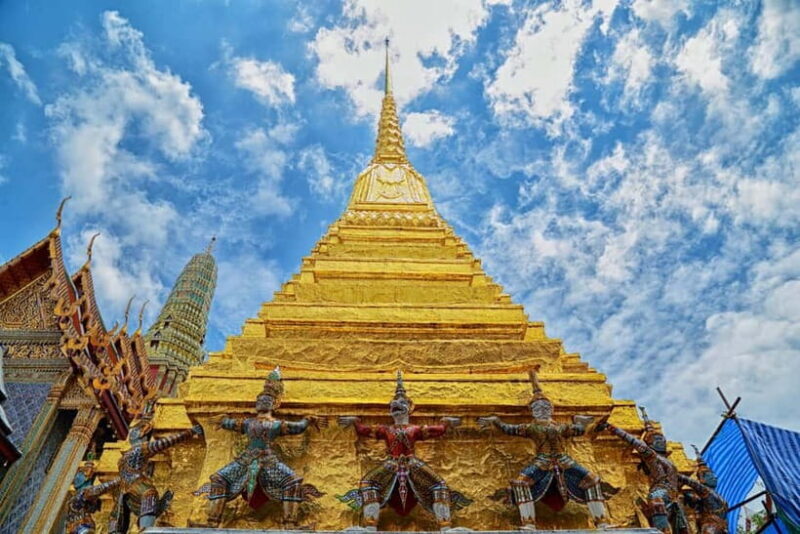 Bangkok: Grand Palace, Wat Pho, Wat Arun Sacred & Local Tour - Key Points