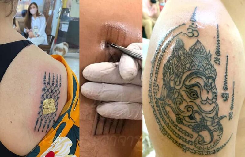 Bangkok: Hand-Poke Tattoo Guide at Wat Bang Phra & Blessing - Key Points