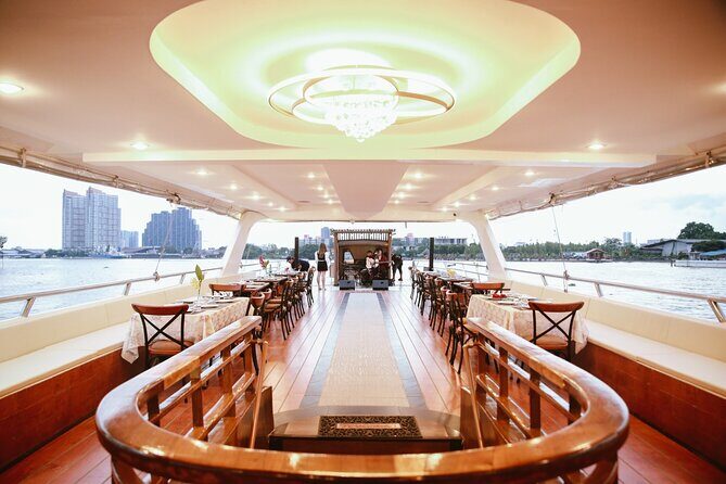 Bangkok New Horizon Dinner Cruise Buffet Wat Arun View - Food and Beverage