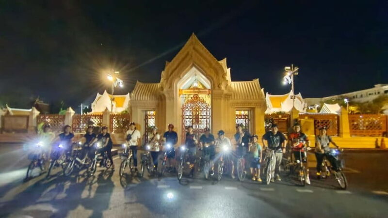Bangkok: Night Cycling Adventures - Key Points