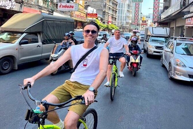 Bangkok Night E-Bike Tour to Grand Palace and Wat Arun Views - The Itinerary in Detail