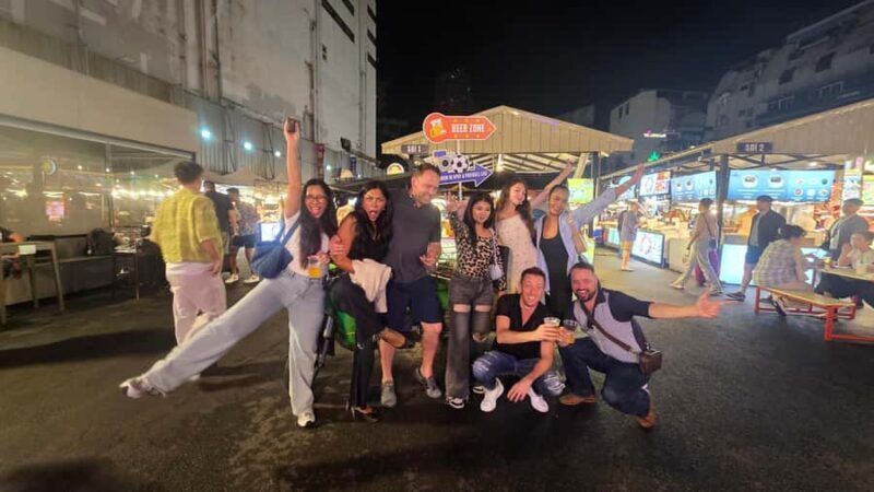 Bangkok Nightlife,Sunset Rooftop,TukTuk,Street food&BarCrawl - Key Points