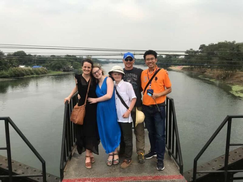 Bangkok: Private day tour to Erawan Waterfall & Kanchanaburi - Key Points