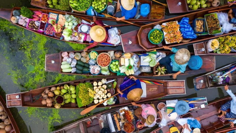 Bangkok: Railway, Floating Market & Chao Phraya Cruise Tour - A Closer Look at the Itinerary and Highlights