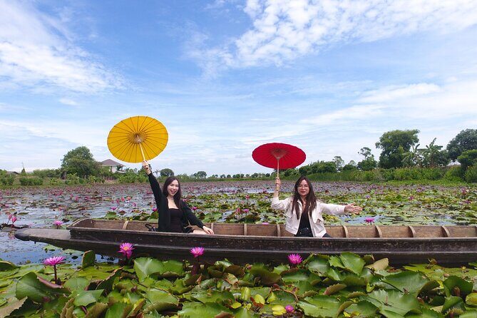 Bangkok: Red Lotus Pond & Thonburi Market - Key Points