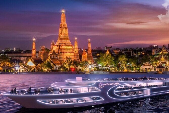 Bangkok Royal Galaxy Chao Phraya River Dinner Cruise - Key Points