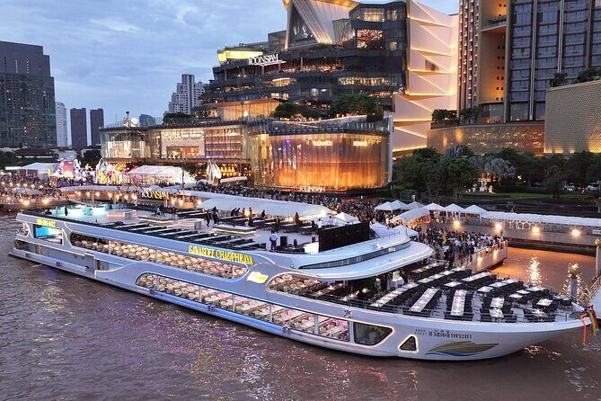 Bangkok Sawasdee Chaophraya Dinner Cruise from ICONSIAM - Key Points