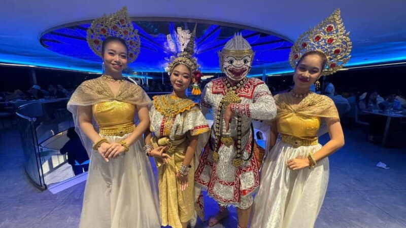 Bangkok: The Planet Chao Phraya River Dinner Cruise - Live Entertainment and Cultural Touches