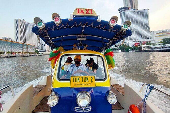Bangkok Tuk Tuk speedboat Ride on the Chao Phraya River - Authentic Experiences and Hidden Gems