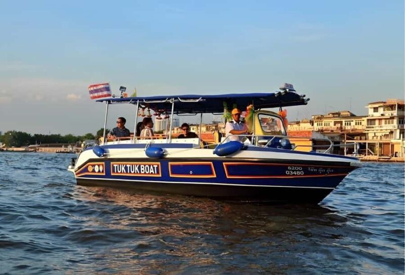 Bangkok: Tuk Tuk speedboat Ride on the Chao Phraya River - Key Points