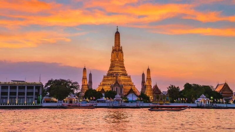 Bangkok: Wat Pho, Wat Arun at Dusk, and Flower Market Tour - The Sum Up