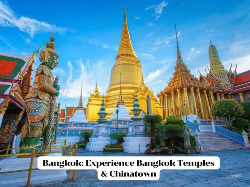 Bangkok: Wat Phra Kaew, Wat Arun, and Chinatown Tour - A Deep Dive into the Tour Experience