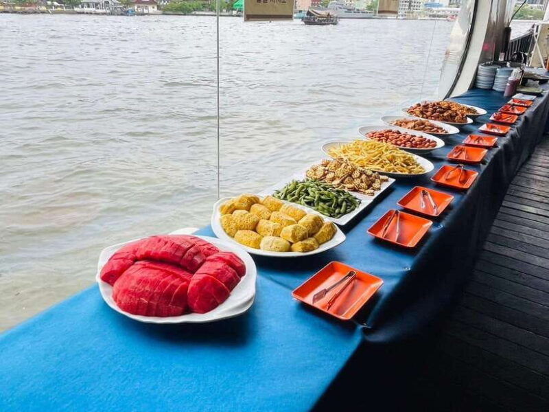 bangkok-yodsiam-sightseeing-cruise-snacks-unlimited-beer