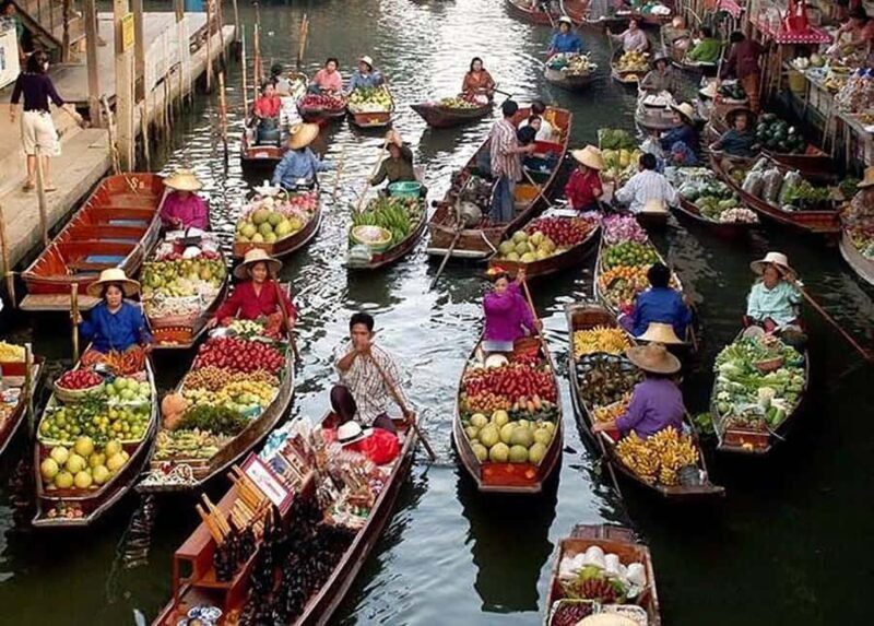 Bangkok:Damnoen Saduak Floating Market & Railway Market - The Full Day in Market Wonderland: What to Expect