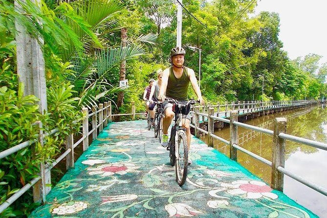 Bangkok's Green Lung Jungle Cycling Adventure Tour - Key Points