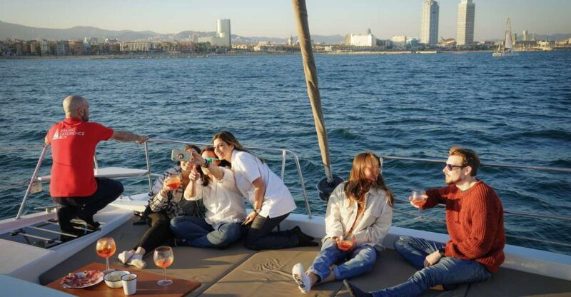 barcelona-2-3-4-hrs-private-catamaran-sailing-up-32-guests